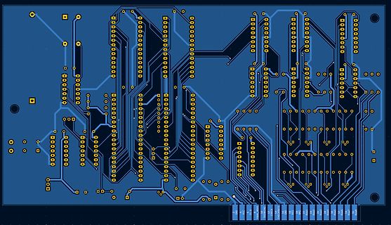 CAD-Layout einer Leiterplatte