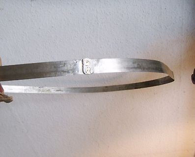 Metallring mit Schweißstelle