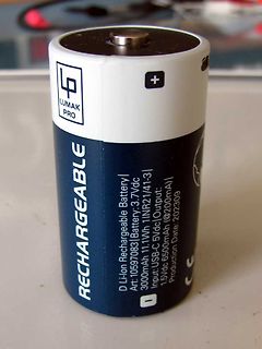 Wiederaufladbare Li-Ion Batterie