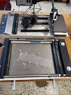Werkstatt-Ausrüstung mit CMS2000 und Metallplatte