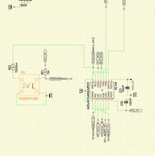 Schaltplan mit ADuM1402ARW und PC357N1TJ00F
