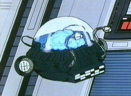 Comic-Figur aus einem Zeichentrickfilm