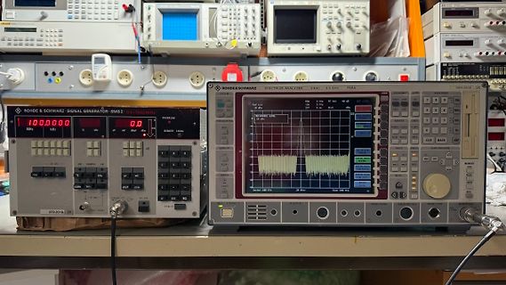 Rohde & Schwarz Signalgenerator und Spektrumanalysator