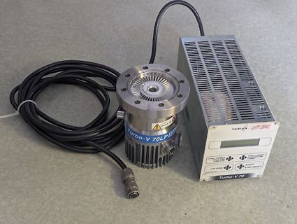 Varian Turbo-V 70LP Turbopumpe mit Netzteil
