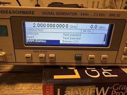 Signalgenerator mit Displayanzeige