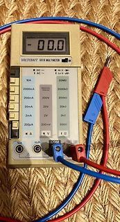 Voltcraft 6010 Multimeter mit Messleitungen