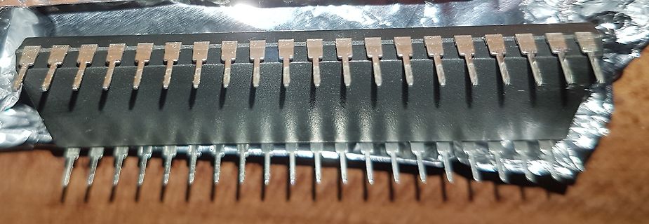 Integrierter Schaltkreis auf Alufolie