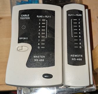 Netzwerkkabel Tester Master und Remote