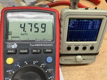 Multimeter und tragbares Oszilloskop