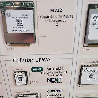 Übersicht verschiedener Mobilfunkmodule