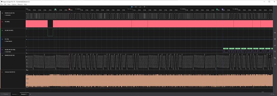 Logikanalysator Screenshot von Logic Pro 16