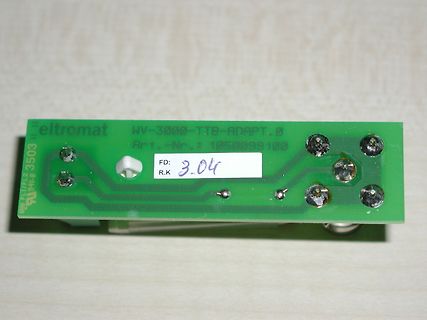 Leiterplatte eltromat WV-3000-TTB-ADAPT.0