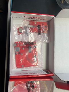 SparkFun Entwicklungsboards in Verpackung