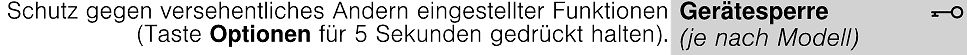 Textzeile einer Bedienungsanleitung oder Softwareoberfläche