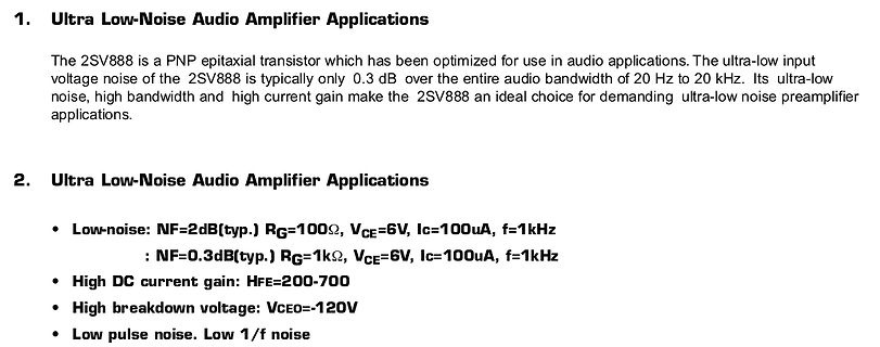 Text über Ultra Low-Noise Audio Amplifier Anwendungen
