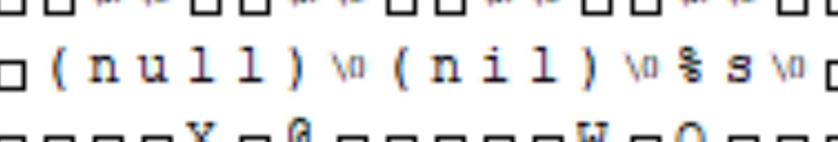 Textausschnitt mit Programmiercode