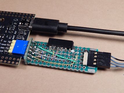 Verbindung zwischen Mikrocontroller-Board und Lochrasterplatine