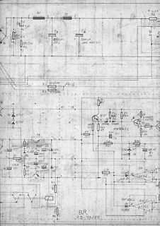 Schaltplan einer elektronischen Schaltung