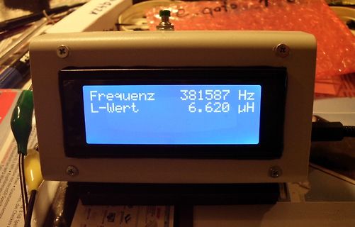 Messgerät mit LCD-Display