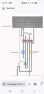 Schaltplan eines Kfz-Elektroniksystems
