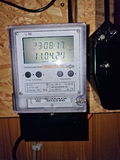 Tarifschaltuhr mit LCD-Display