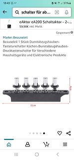 Screenshot eines Online-Shops für einen Tastaturschalter