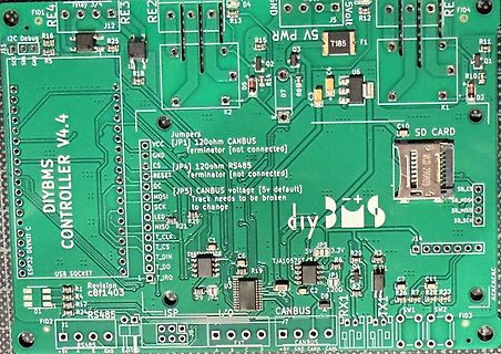 DIY BMS Controller Leiterplatte