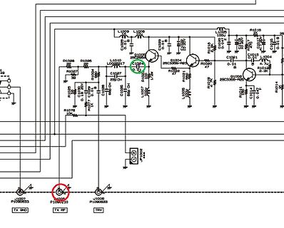 Schaltplan einer elektronischen Schaltung