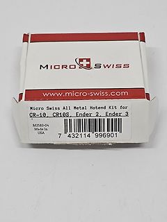 Verpackung eines Micro Swiss Hotend Kits