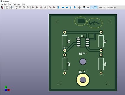 PCB-Layout in einer CAD-Software