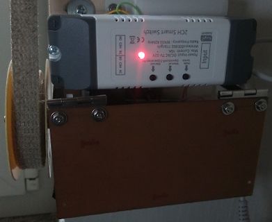 Tuya 2CH Smart Switch in Gehäuse
