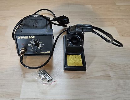 GORDAK 902 Heißluftstation und Zubehör