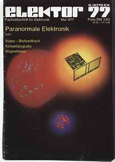 Magazincover der Fachzeitschrift ELEKTOR Mai 1977