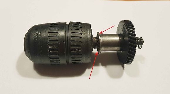Mechanisches Bauteil mit Zahnrädern und Wellen