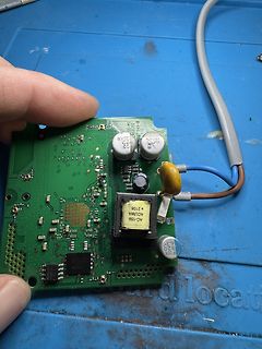 Leiterplatte mit elektronischen Bauteilen
