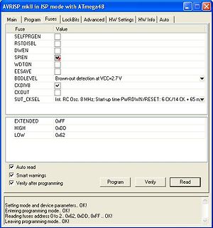 AVRISP mkII Software zur AVR-Programmierung