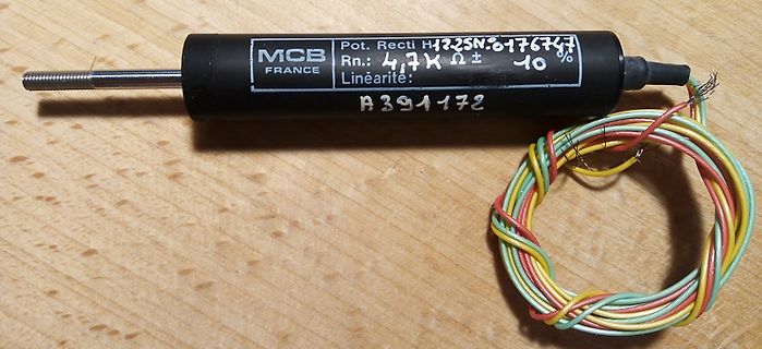 MCB Potentiometer mit Kabeln