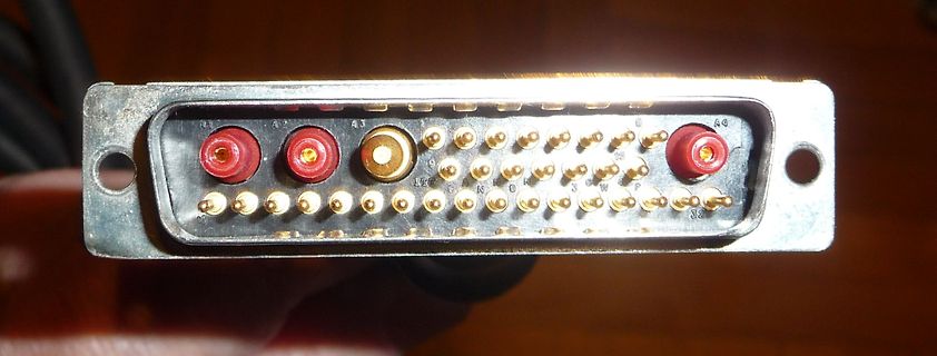 D-Sub Stecker mit Pinbelegung
