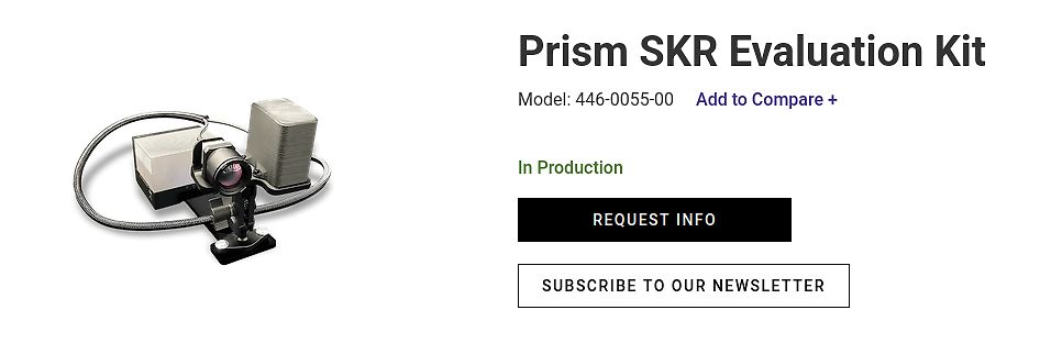 Prism SKR Evaluation Kit Produktseite