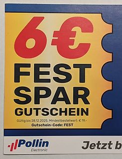 Gutschein für Pollin Electronic