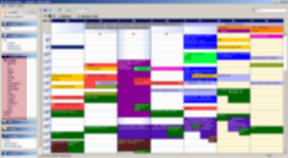 Gantt-Diagramm oder Zeitplan in einer Software