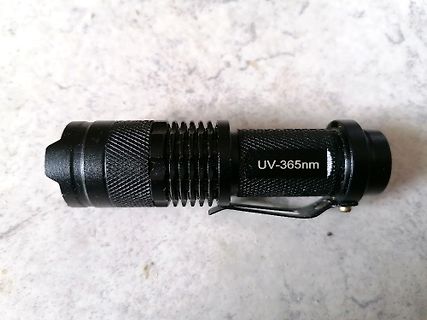 UV-Taschenlampe 365nm