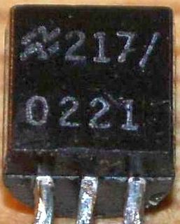 Nahaufnahme eines elektronischen Bauteils