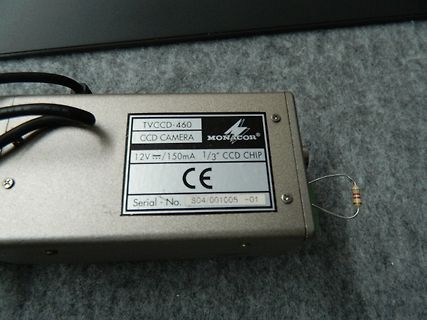 Monacor TVCCD-460 CCD Kamera Gehäuse