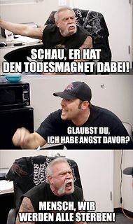 Drei-Panel-Meme mit Text