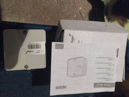 Thager Resol Basic Verpackung und Gerät