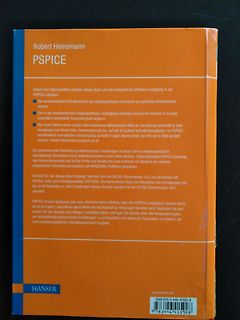 Buchcover von Robert Heinemann über PSPICE