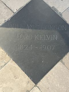 Gedenktafel für William Thomson Lord Kelvin