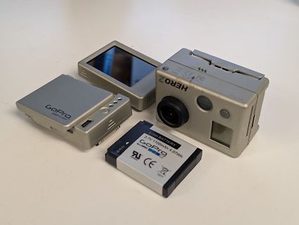 GoPro Hero 2 Kamera und Akku