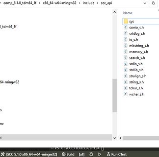 Dateimanager in einer Entwicklungsumgebung